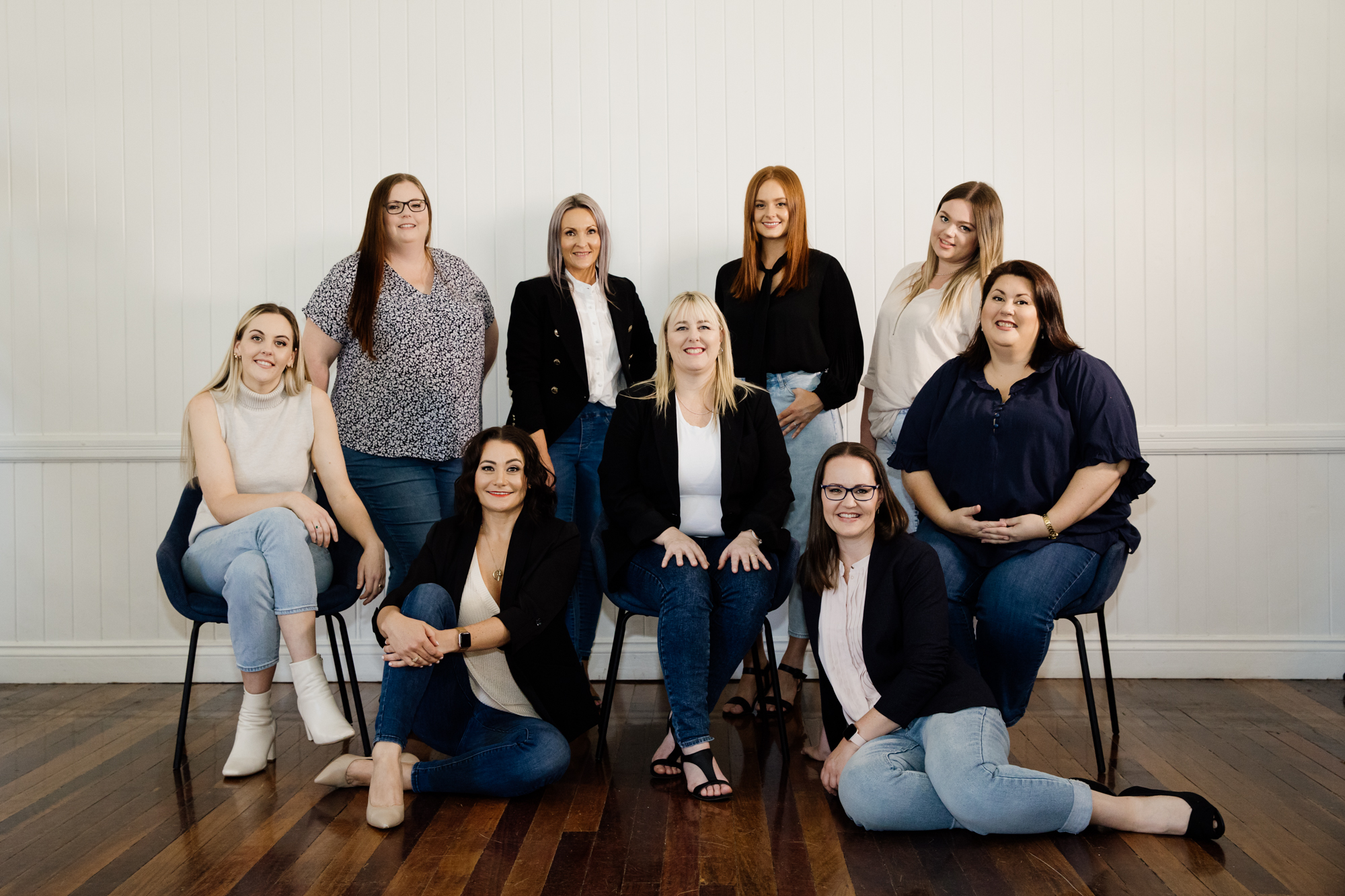 Group photo Gecko bookkeeping team for balance sheet blog
