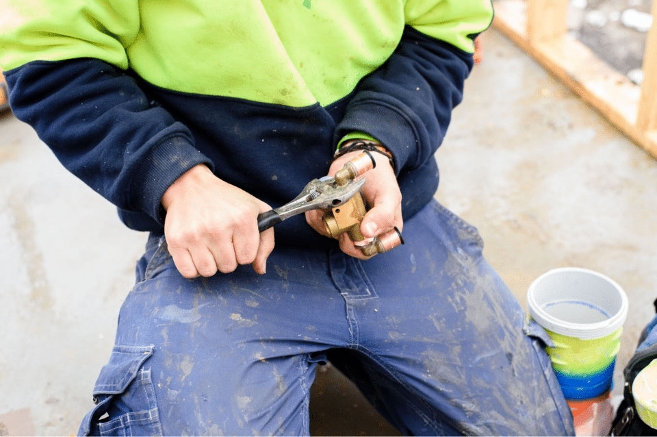 Bookkeeping for plumbers - at work